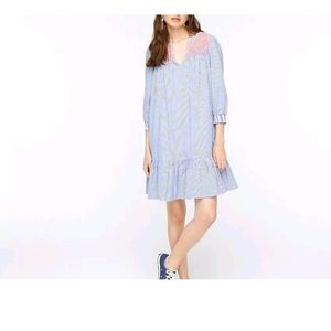 J Crew Pullover Stripes Summer Dress